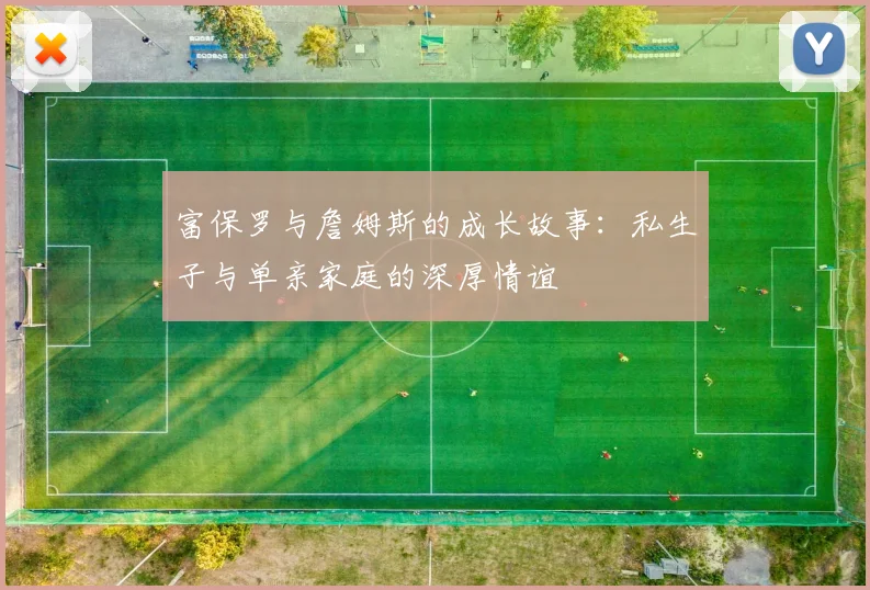 富保罗与詹姆斯的成长故事：私生子与单亲家庭的深厚情谊
